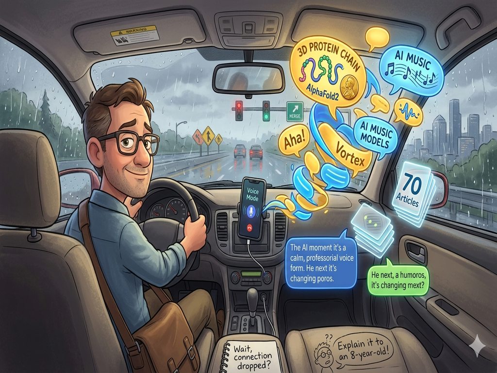 We Didn't Sit Down to Write 70 Articles. We Talked Our Way Into Them.